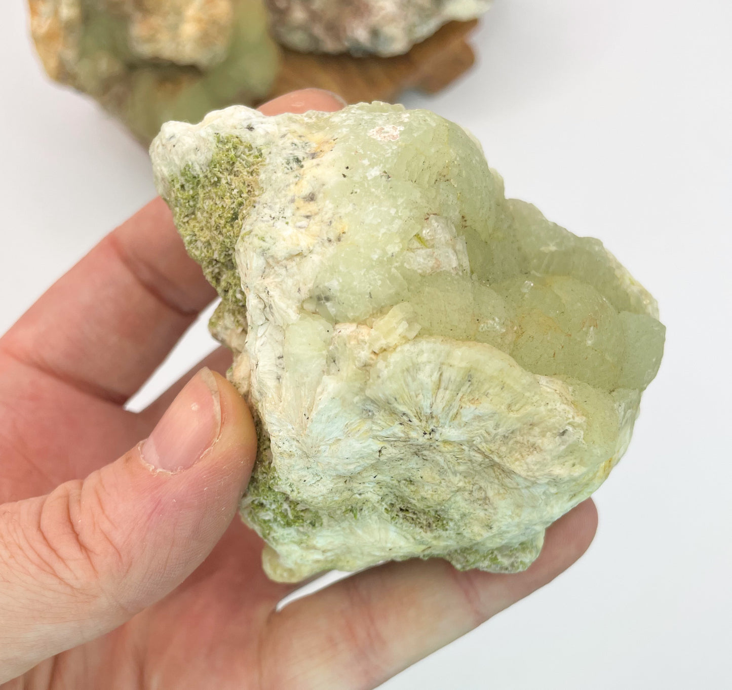 Raw Prehnite Specimens