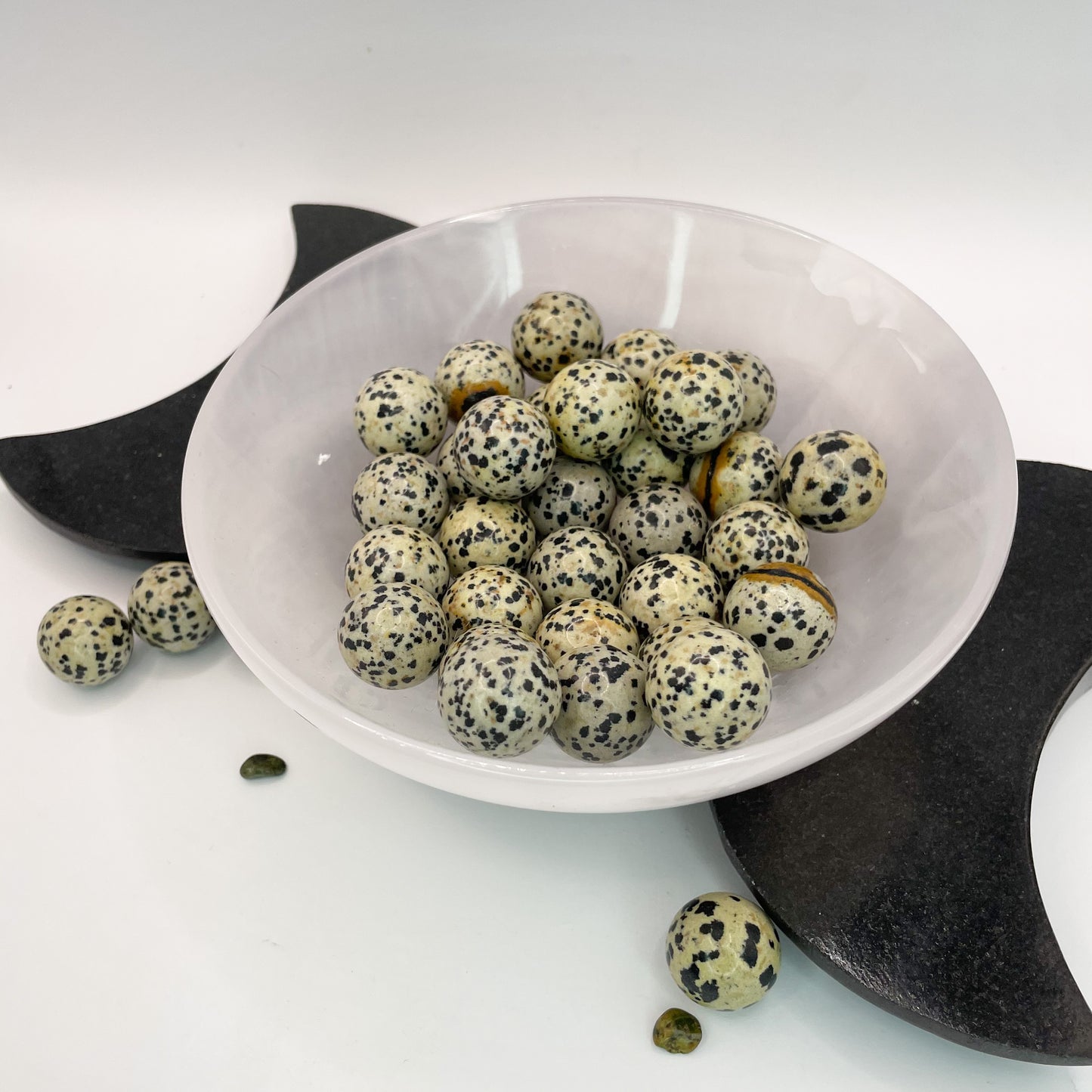 Dalmatian Jasper Mini Spheres