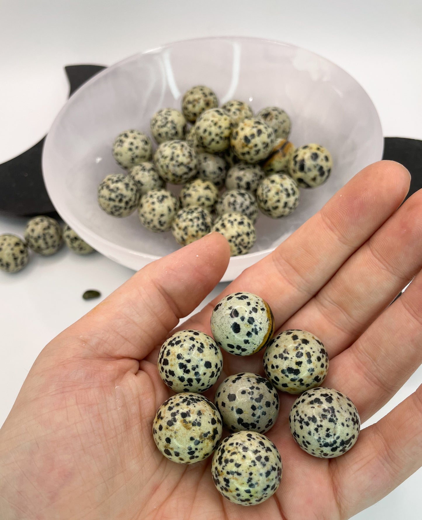 Dalmatian Jasper Mini Spheres