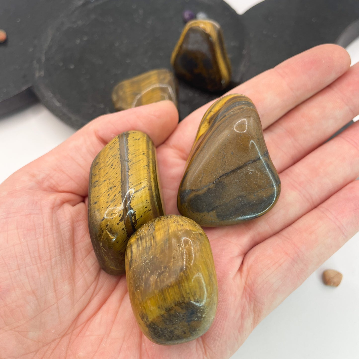 Tigers Eye Tumbles