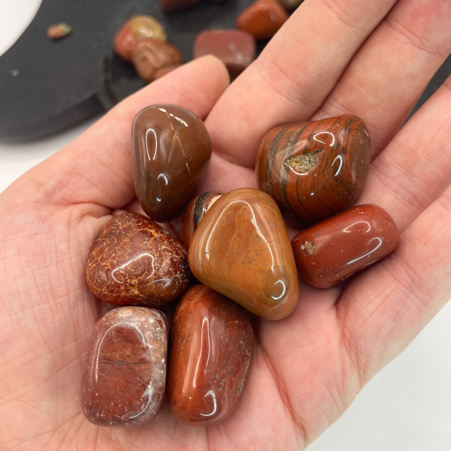 Red Jasper Tumbles