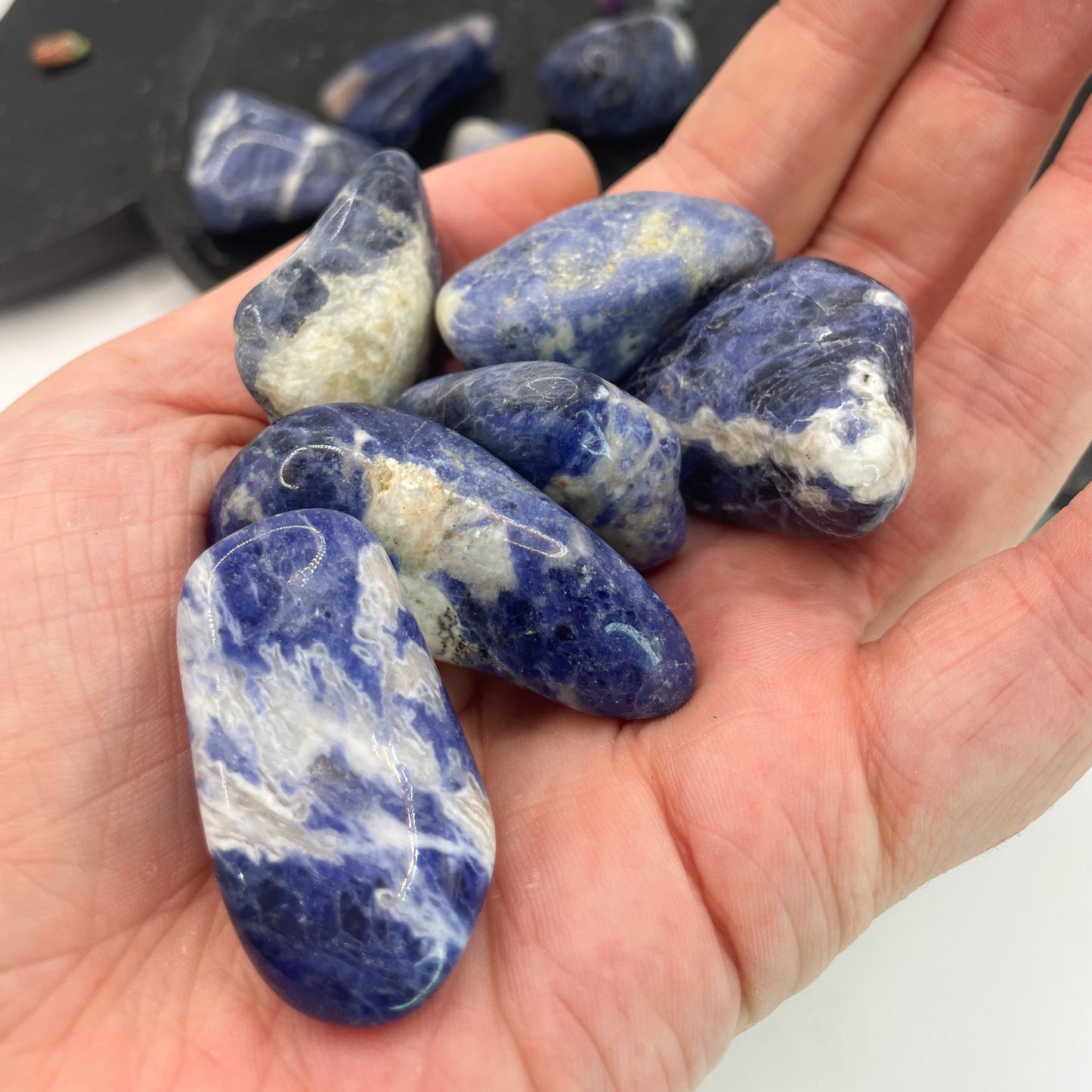 Sodalite Tumbles